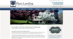 Desktop Screenshot of plumlanding.org