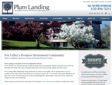 Tablet Screenshot of plumlanding.org